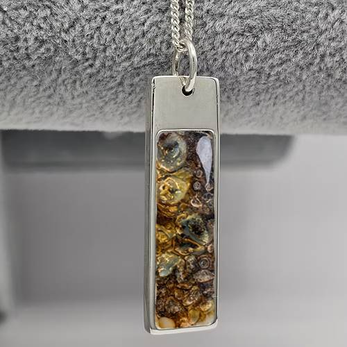 *NEW* GENTS OBLONG BAR 925 PENDANT